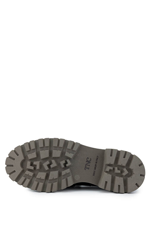 Tamer Tanca Kadın Hakiki Deri Siyah Loafer Ayakkabı - Görsel 5