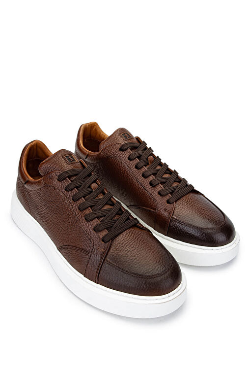 Tamer Tanca Lacivert Erkek Deri Sneaker 04 3522 ERK AYK SK24-25 - Görsel 3
