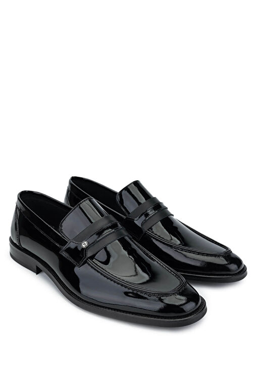 Tamer Tanca Siyah Erkek Rugan Loafer 1085 120 ERK ERK SK24-25 - Görsel 3