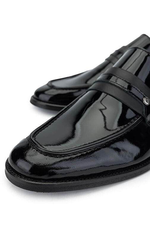 Tamer Tanca Siyah Erkek Rugan Loafer 1085 120 ERK ERK SK24-25 - Görsel 4