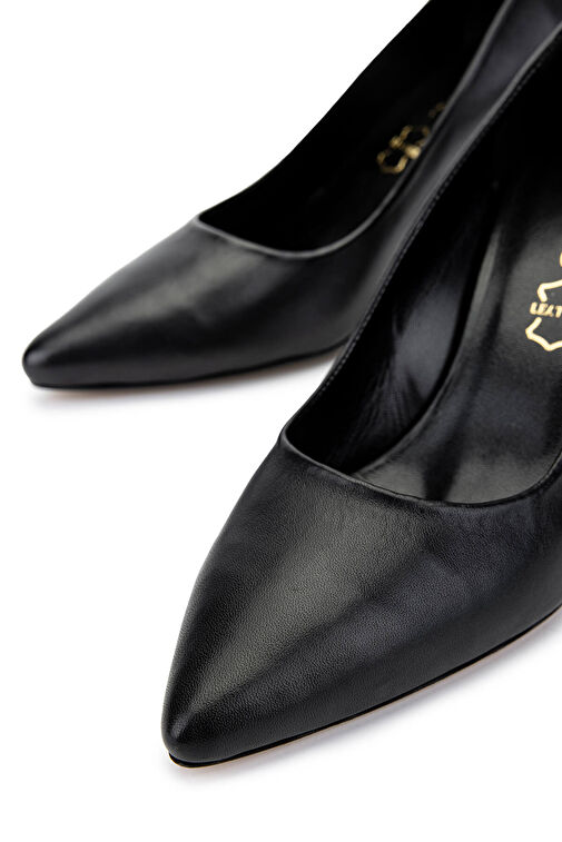 Tamer Tanca Vizon Kadın Deri Topuklu Ayakkabı 22 5044 BN AYK SK24-25 - Görsel 5