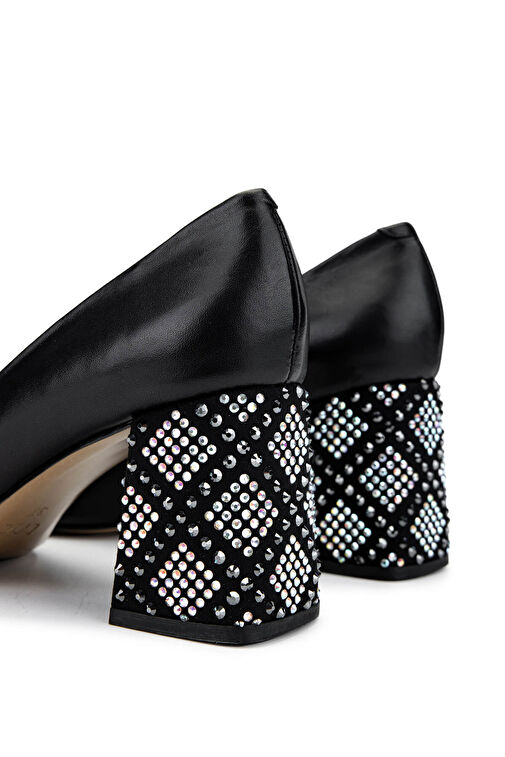 Tamer Tanca Vizon Kadın Deri Topuklu Ayakkabı 22 5044 BN AYK SK24-25 - Görsel 6