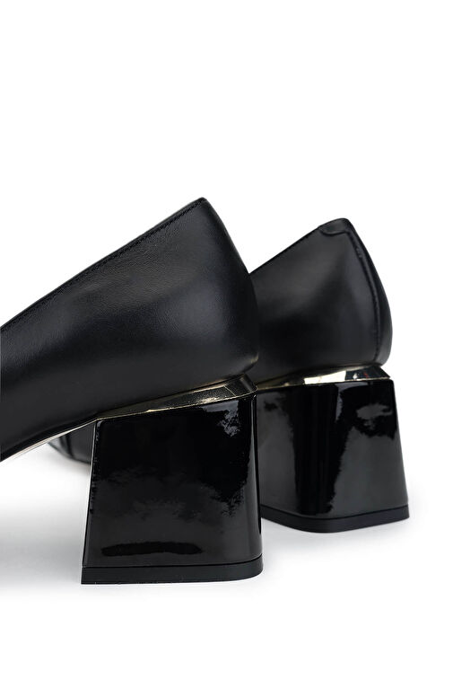 Tamer Tanca Vizon Kadın Deri Topuklu Ayakkabı 22 5038 BN AYK SK24-25 - Görsel 5