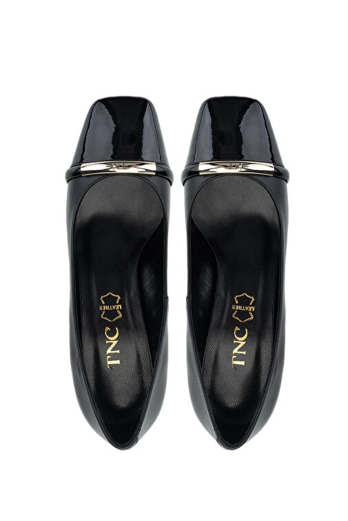 Tamer Tanca Vizon Kadın Deri Topuklu Ayakkabı 22 5038 BN AYK SK24-25 - Görsel 7