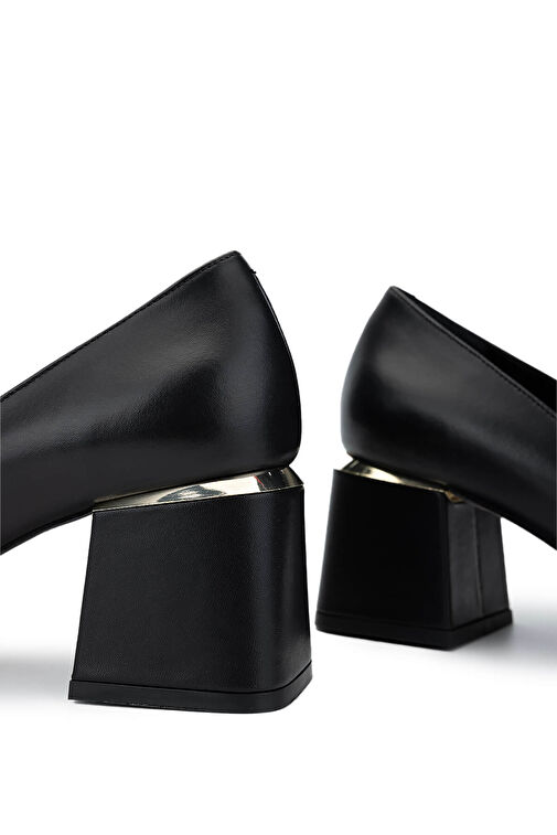 Tamer Tanca Kahverengi Kadın Deri Topuklu Ayakkabı 22 5123 BN AYK SK24-25 - Görsel 6