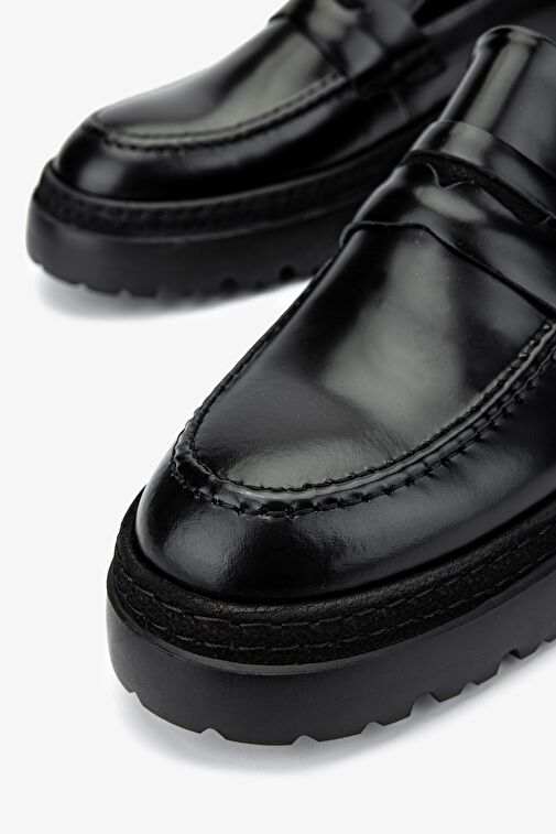 Valmenti Siyah Erkek Deri Loafer 863 10271 ERK AYK SK24-25 - Görsel 4
