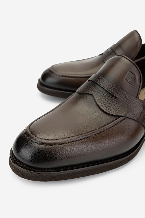 Valmenti Siyah Erkek Deri Loafer 722 21816 ERK AYK SK24-25 - Görsel 4