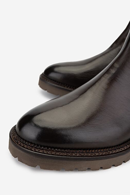 Valmenti Erkek Hakiki Deri Casual Bot - Görsel 4