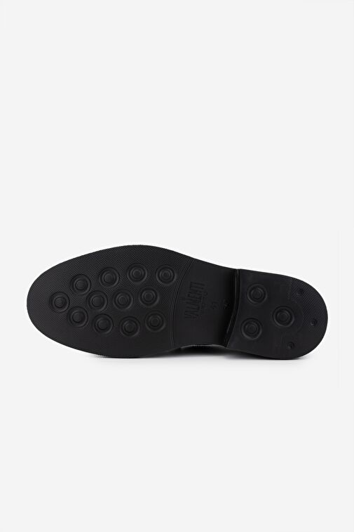 Valmenti Erkek Hakiki Deri Kahverengi Klasik Ayakkabı - Görsel 5