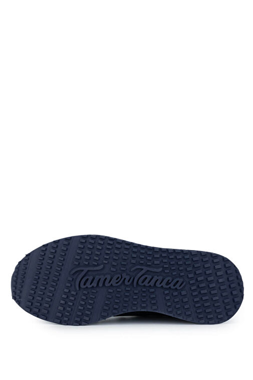 Tamer Tanca Erkek Hakiki Deri Lacivert Sneakers & Spor Ayakkabı - Görsel 5