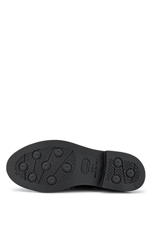 Tamer Tanca Erkek Hakiki Deri Kahverengi Casual Bot - Görsel 4