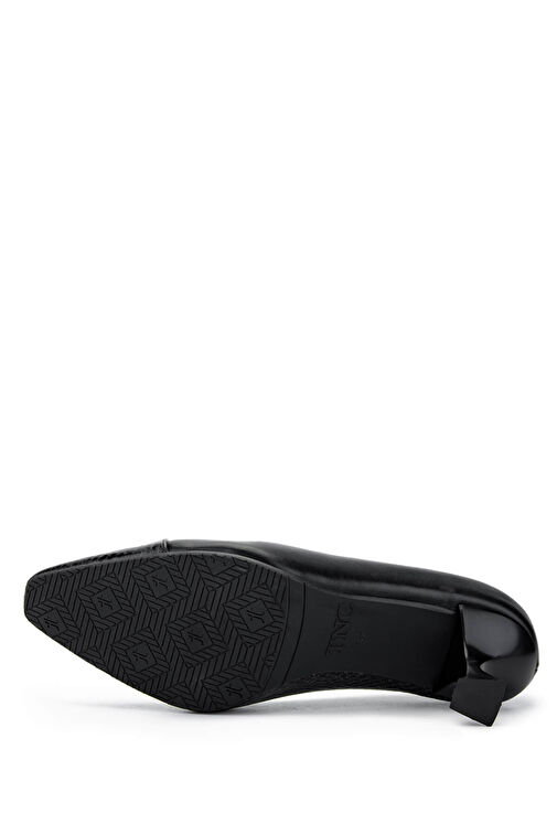 Tamer Tanca Kahverengi Kadın Deri Topuklu Ayakkabı 1027 0199 BN AYK SK24-25 - Görsel 4