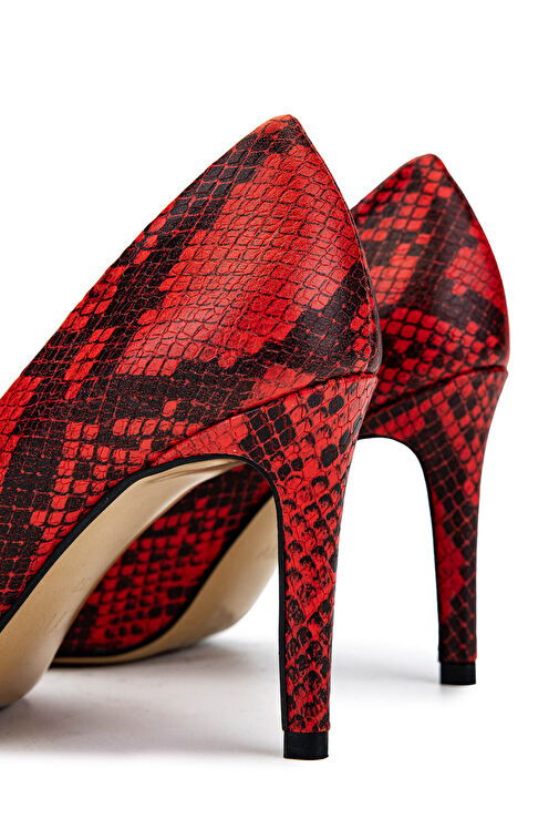 Tamer Tanca Yeşil Kadın Deri Topuklu Ayakkabı 1027 1001 BN AYK SK24-25 - Görsel 6