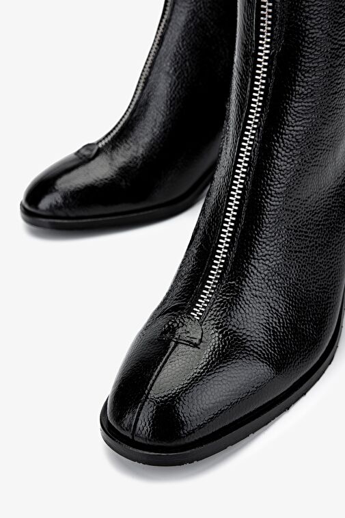 Valmenti Kadın Hakiki Deri Topuklu Bot - Görsel 4