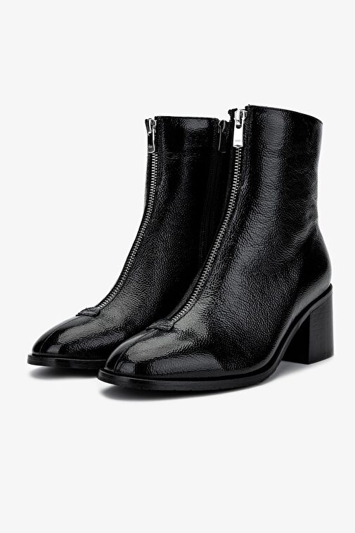 Valmenti Kadın Hakiki Deri Topuklu Bot - Görsel 5