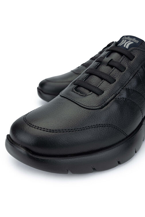 Callaghan Siyah Erkek Deri Sneaker 618 45424 ERK AYK SK24-25 - Görsel 4