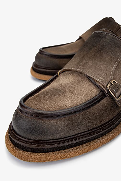 Valmenti Kahverengi Erkek Süet Günlük Ayakkabı 1068 5003 ERK AYK SK24-25 - Görsel 4