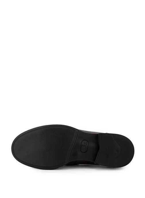 Tamer Tanca Erkek Hakiki Deri Kahverengi Loafer Ayakkabı - Görsel 5