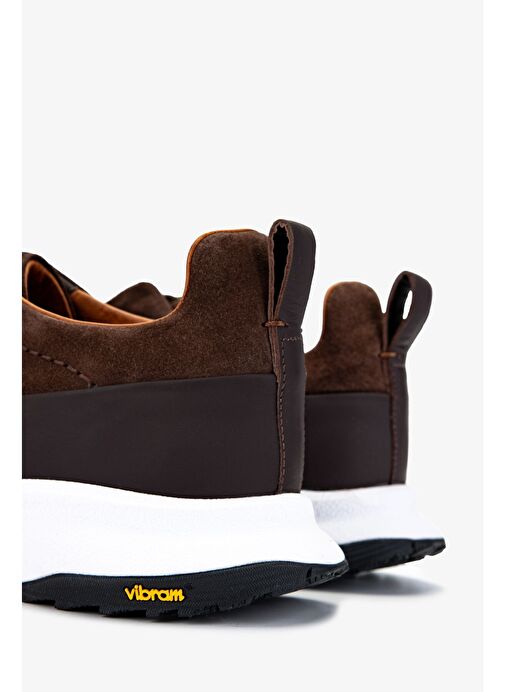 Valmenti Kahverengi Erkek Süet Sneaker 1092 V2222 ERK AYK SK24-25 - Görsel 6