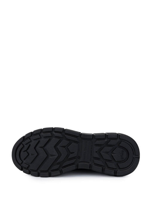 Tamer Tanca Erkek Hakiki Deri Siyah Deri Casual Bot - Görsel 5