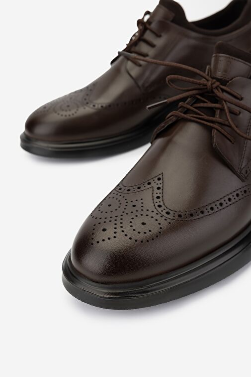 Valmenti Kahverengi Erkek Deri Günlük Ayakkabı 863 10342 ERK AYK SK24-25 - Görsel 4