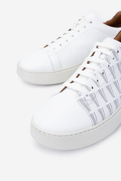 Valmenti Siyah Erkek Deri Sneaker 1093 2570 ERK AYK SK24-25 - Görsel 4