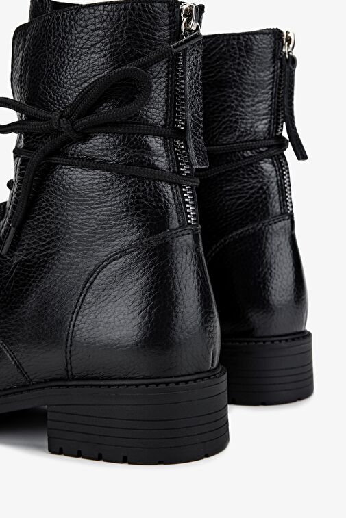 Valmenti Kadın Siyah Floter Topuklu Bot - Görsel 6