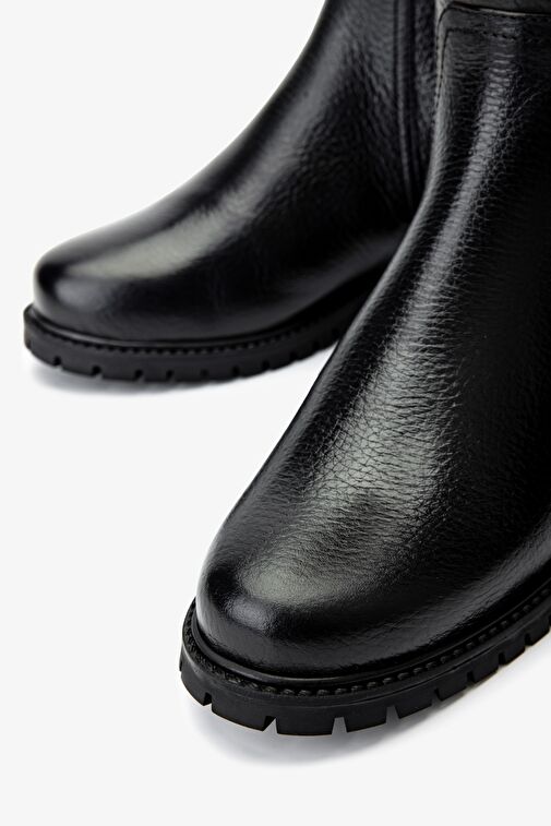 Valmenti Kadın Siyah Floter Casual Çizme - Görsel 4