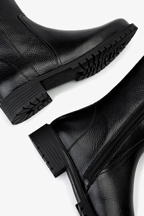 Valmenti Kadın Siyah Floter Casual Çizme - Görsel 6