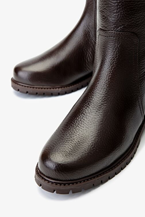 Valmenti Kadın Kahverengi Casual Çizme - Görsel 4