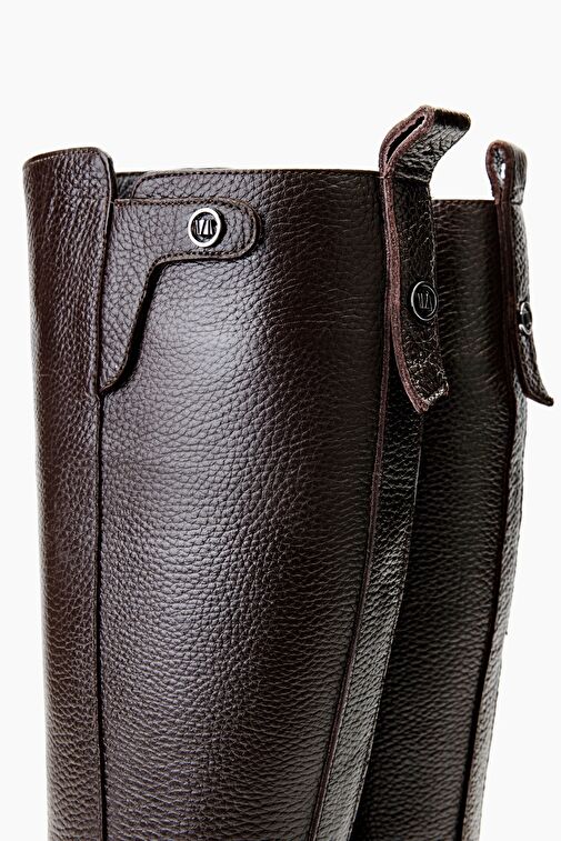 Valmenti Kadın Kahverengi Casual Çizme - Görsel 5