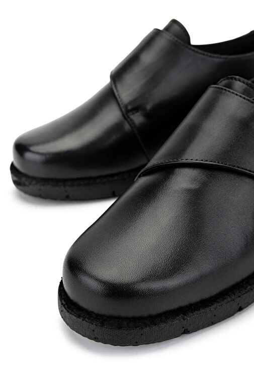 Tamer Tanca Siyah Kadın Deri Günlük Ayakkabı 1095 BB0116 BN AYK SK24-25 - Görsel 5