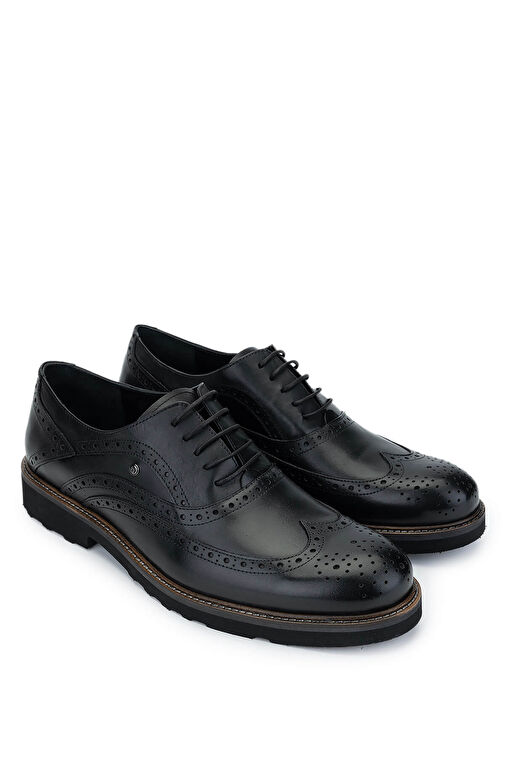 Tamer Tanca Kahverengi Erkek Deri Klasik Ayakkabı 478 B400 ERK AYK SK24-25 - Görsel 3