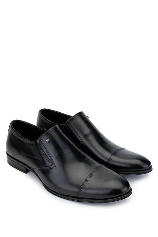 Tamer Tanca Siyah Erkek Deri Klasik Ayakkabı 478 L14875 ERK AYK SK24-25 - Görsel 3