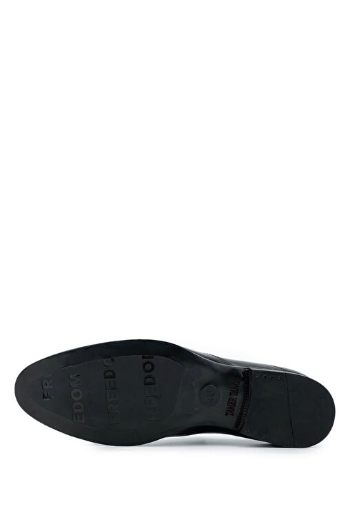 Tamer Tanca Siyah Erkek Deri Klasik Ayakkabı 478 L14875 ERK AYK SK24-25 - Görsel 5