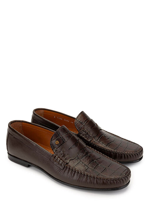 Tamer Tanca Siyah Erkek Deri Loafer 478 B1100 ERK AYK SK24-25 - Görsel 3