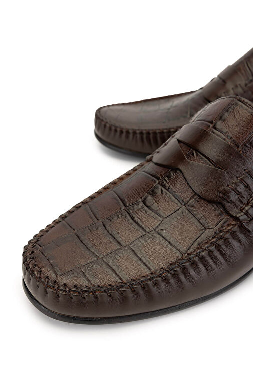 Tamer Tanca Siyah Erkek Deri Loafer 478 B1100 ERK AYK SK24-25 - Görsel 4