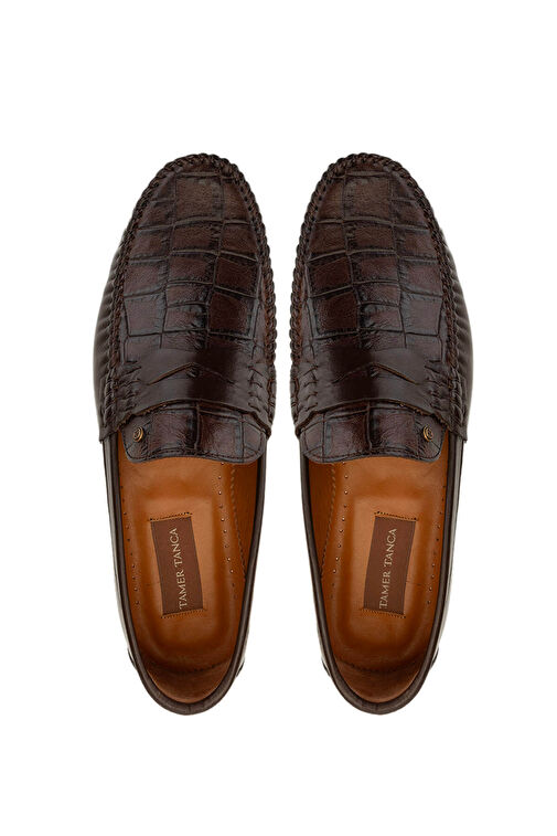 Tamer Tanca Siyah Erkek Deri Loafer 478 B1100 ERK AYK SK24-25 - Görsel 6