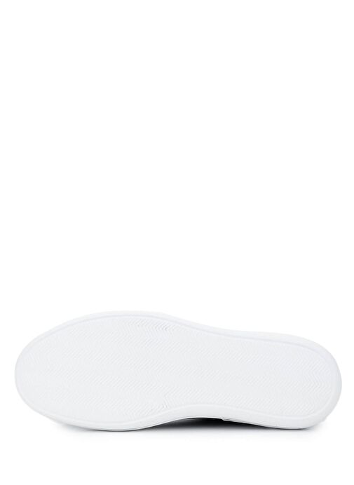 Tamer Tanca Erkek Hakiki Deri Siyah Floter Sneakers & Spor Ayakkabı - Görsel 5