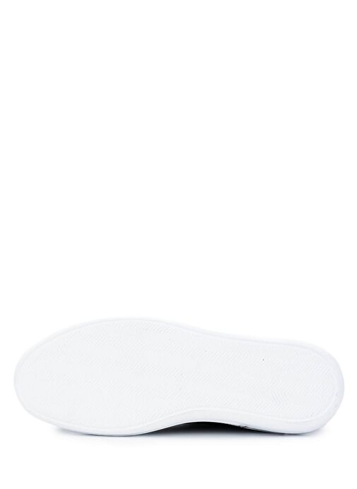 Tamer Tanca Erkek Hakiki Deri Siyah Süet Sneakers & Spor Ayakkabı - Görsel 5