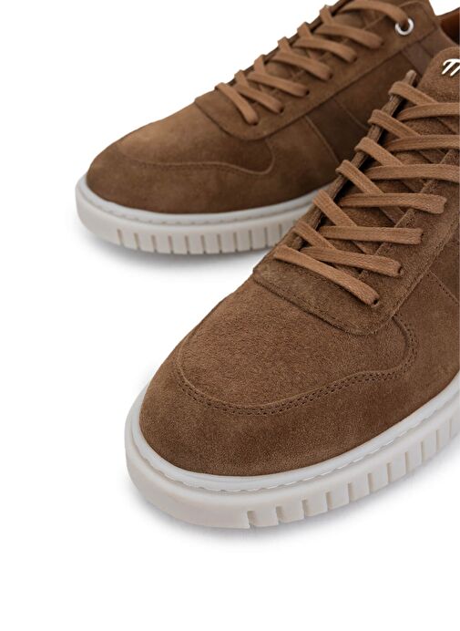 Tamer Tanca Erkek Hakiki Deri Toprak Süet Sneakers & Spor Ayakkabı - Görsel 4