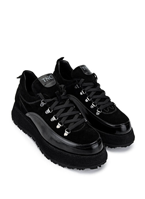 Tamer Tanca Bej-Kahverengi Erkek Süet Sneaker 1068 1101 ERK AYK SK24-25 - Görsel 3