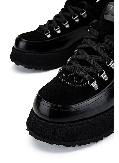 Tamer Tanca Bej-Kahverengi Erkek Süet Sneaker 1068 1101 ERK AYK SK24-25 - Görsel 5