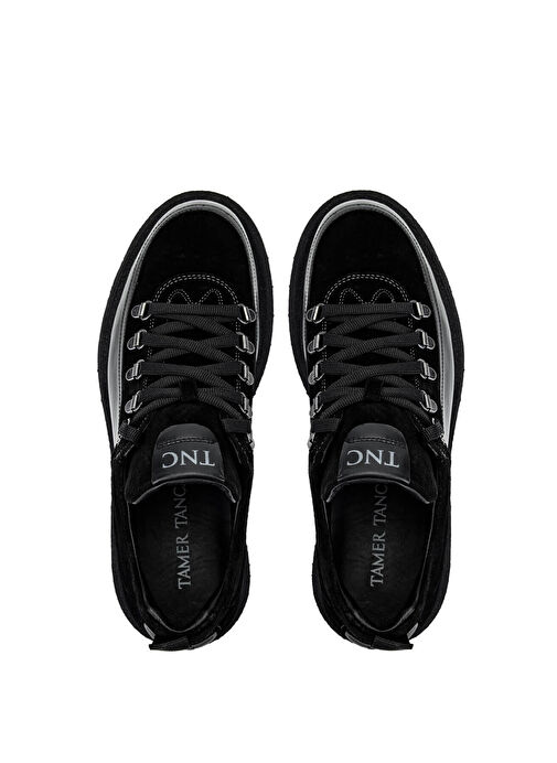 Tamer Tanca Bej-Kahverengi Erkek Süet Sneaker 1068 1101 ERK AYK SK24-25 - Görsel 7