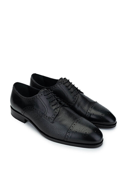 Tamer Tanca Kahverengi Erkek Deri Klasik Ayakkabı 1097 626 ERK AYK SK24-25 - Görsel 3