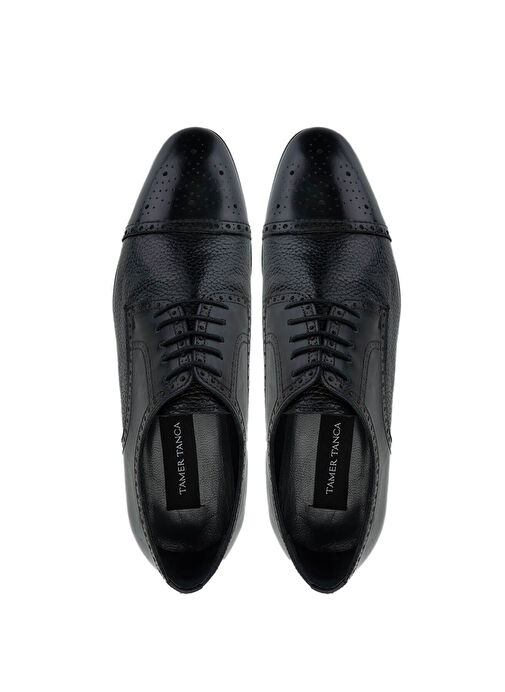 Tamer Tanca Kahverengi Erkek Deri Klasik Ayakkabı 1097 626 ERK AYK SK24-25 - Görsel 6