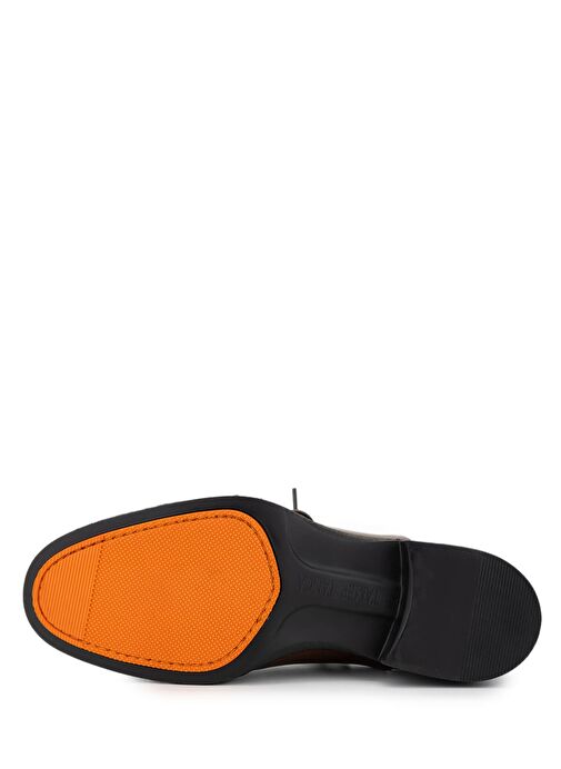 Tamer Tanca Erkek Hakiki Deri Kahverengi Klasik Ayakkabı - Görsel 5