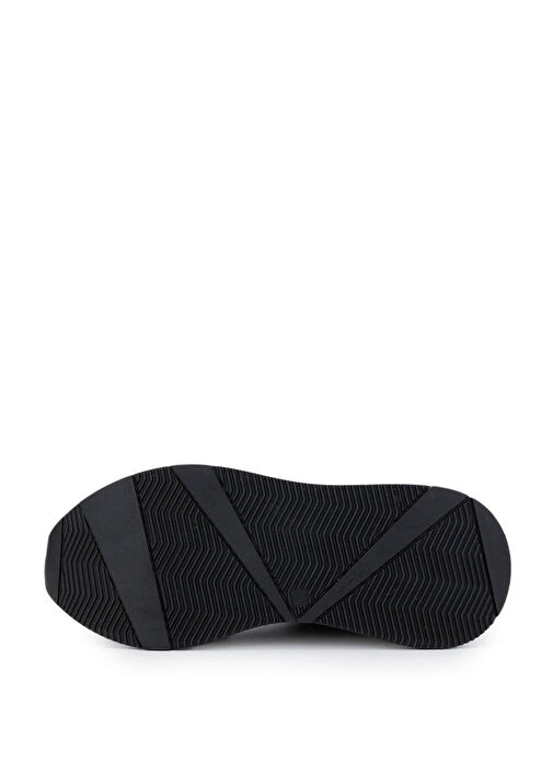 Tamer Tanca Kadın Hakiki Deri Siyah Rugan Sneakers & Spor Ayakkabı - Görsel 5