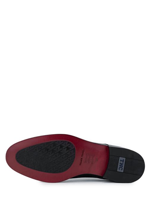 Tamer Tanca Erkek Hakiki Deri Siyah Klasik Ayakkabı - Görsel 5