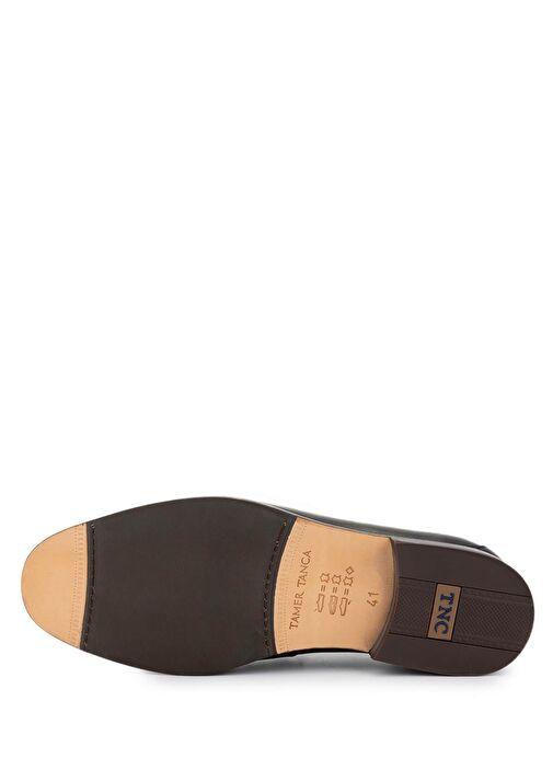 Tamer Tanca Erkek Hakiki Deri Kahverengi Klasik Ayakkabı - Görsel 5